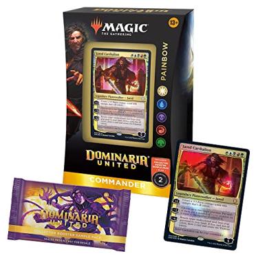 Imagem de Magic: The Gathering Dominaria United Commander Deck – Painbow + Collector Booster Sample Pack