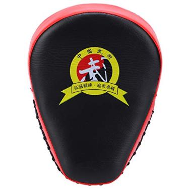 Imagem de VGEBY Training Focusing Target, Boxing Pads Focus Mitts Leather Curved Hand Pad Taekwondo Supplies