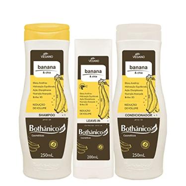 Imagem de Kit Banana e Chia Bothânico Shampoo e Condic 250g + Leave In