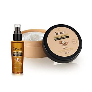 Imagem de Eudora Kit Instance Karité: Máscara Capilar 200g + Óleo Reparador 50ml