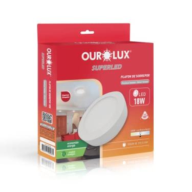 Imagem de Plafon LED Sobrepor 18W Bivolt 4000K Redondo