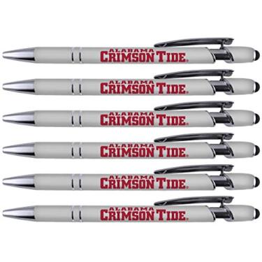 Imagem de Greeting Pen Canetas Stylus de metal revestidas com toque macio Alabama – Pacote com 6 30502