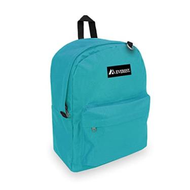 Imagem de Everest Mochila clássica de bagagem, Mochila clássica, Turquesa, One Size