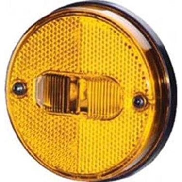 Imagem de Lanterna Lateral Amarelo compativel guer ra Nom a Em Acrilico Lente Sl163