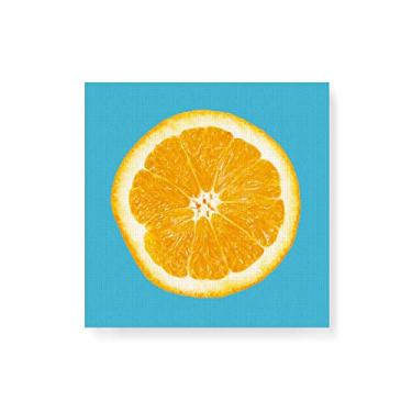 Imagem de Arte Maníacos Quadro Decorativo em Tela Canvas Limão Recorte - 50x50cm