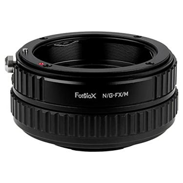 Imagem de Adaptador Macro de montagem de lente Fotodiox compatível com lente Nikon Nikkor F Mount tipo G D/SLR em câmeras Fuji X-Mount