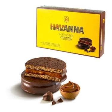 Imagem de Alfajor Havanna Chocolate Clássico - Caixa Com 12 Unidades