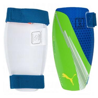 Imagem de Puma Youth Evospeed 5 Shin Guards, Jasmine Green/Monaco Blue/Gray/Violet - Small