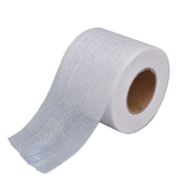 Imagem de Fita Symphony, gradiente de rolo de fio líquido para chapéus para costura para embalagens de caixa de presente(Branco)