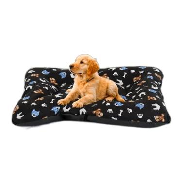 Imagem de Caminha Cachorro Gato Médio Lavável Com Zíper (Preto)