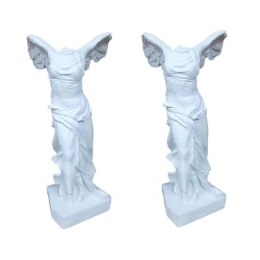 Imagem de Ciieeo 2 Unidades estátua livraria solteiro friends mesversario mesas Ornamento adorno o presente o aniversário kraft Moda escultura harpa trabalhos manuais escritório enfeites resina