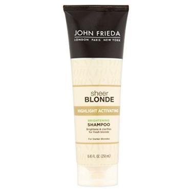 Imagem de John Frieda Sheer Blonde Highlight Activating Brightening Shampoo Darker Blondes, 8.45 oz (Pack of 2)