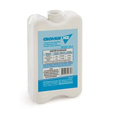 Imagem de Gelo Em Gel Reutilizável P/Bolsa Termica/Cx Isopor 200Ml 6H