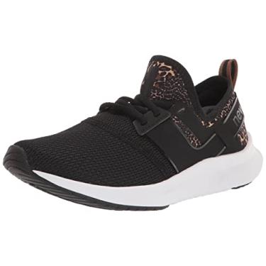 Imagem de New Balance Tênis feminino FuelCore Nergize Sport V1 Cross Trainer, Preto/caramelo doce/bisão, 35