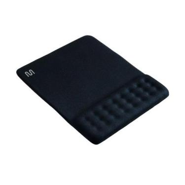 Imagem de Mouse Pad Apoio para Pulso Gel Dot, Preto, AC365  MULTILASER, Preto, M