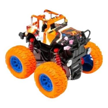 Imagem de Carrinho Fricção Hip Hop 4x4 Rotação Colorido Amortecedor - Str Store,