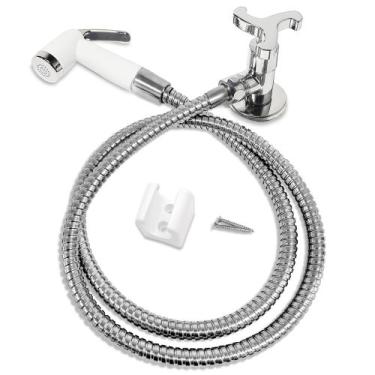 Imagem de Ducha Higiênica Metal 1/4 de volta C34 Gatilho ABS Branco - Concept Ho