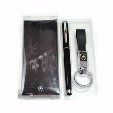 Imagem de Jogo Caneta Touchscreen De Metal Com Chaveiro - Botafogo - Mileno
