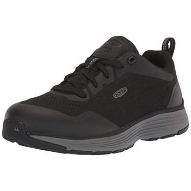 Imagem de KEEN Utility Women's Sparta 2 Low Alloy Toe ESD Industrial Work Sneakers, Steel Grey/Black, 7.5 Wide