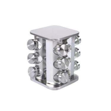 Imagem de Porta tempero alumíno 12 potes - Utimix Importadora D2you