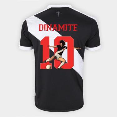 Imagem de Camisa Vasco I 24/25 Edição Limitada - Roberto Dinamite n 10 -  Jogado