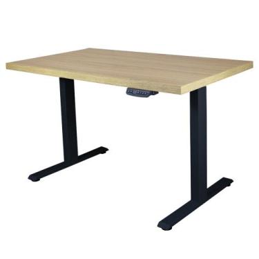 Imagem de Mesa com Regulagem Elétrica de Altura Estrutura Preta - EVOLUKIT, Frei