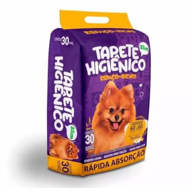 Imagem de Tapete Higiênico Espaço De Bicho 30 Unidades 60x60