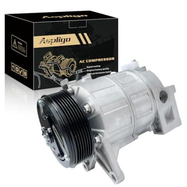 Imagem de Aspligo Compressor de ar condicionado AC serve para Nissan Maxima Quest Murano Pathfinder 2.5L 3.5L 2009-2017, para INFINITI QX60 JX35 2.5L 3.5L 2013 2014, com embreagem A/C, substitui 926001JA0A