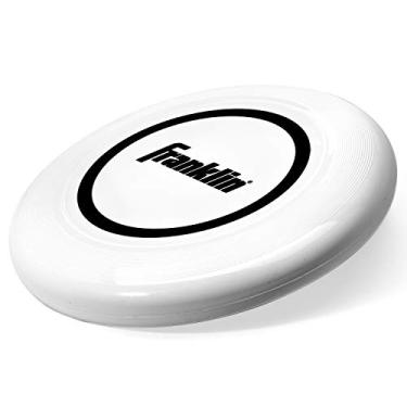 Imagem de Frisbee Franklin Sports, 140 gramas, para todas as idades, branco
