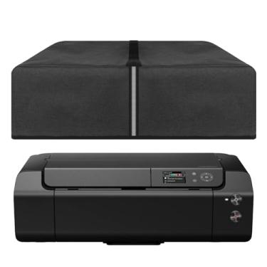 Imagem de Kingshion Capa Protetora Contra Poeira Para Impressora Compatível Com Impressoras Canon Imageprograf Pro-300 Ou Pixma Pro-200, Tecido À Prova De Respingos, Fácil Limpar E Armazenar, Cinza Escuro