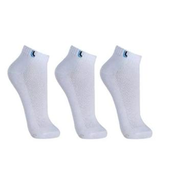 Imagem de Meias Lupo- Kit C/ 6 Pares Meias Cano Curto Ref.3225-089, Branco, 37-4