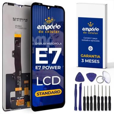 Imagem de Tela Moto E7 Power Frontal Display Touch Compatível Motorola