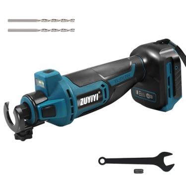 Imagem de ZUYIYI Ferramenta De Corte De Drywall Sem Fio Para Bateria Makita De 18 V, Serra De Corte De Drywall De 30.000 Rpm, Ferramentas De Corte Rotativas Para Drywall, Painéis, Ladrilhos De Teto, Compensad