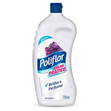 Imagem de Cera Líquida Incolor Brilho Prático Poliflor 700ml