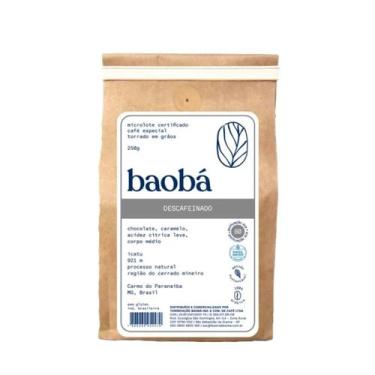 Imagem de Café Descafeinado Torrado em Grãos Baobá 250g