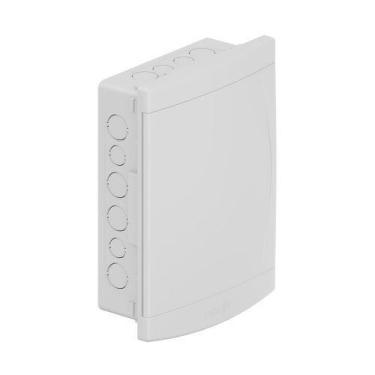 Imagem de Quadro de Distribuição Embutir PVC 12 / 16 Disjuntores sem Barramento 