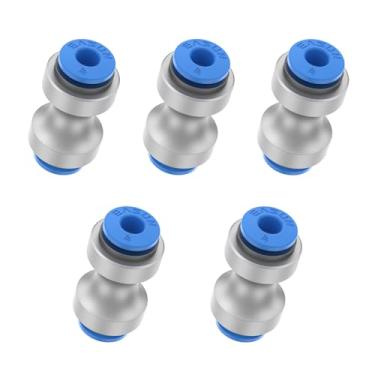 Imagem de Conector de tubo PTFE de 5 peças, conector de tubo de impressora 3D para impressora 3D P1P/P1S/X1/X1C/X1E, conectores de tubo de alimentação, acessórios de impressora 3D