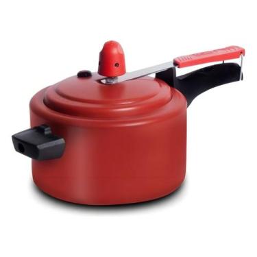 Imagem de Panela De Pressão Antiaderente 2 Litros Eirilar Vermelha