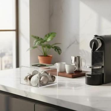 Imagem de Caixa Acrílica De Cápsulas de Café Nespresso Porta Capsula - Super 3D