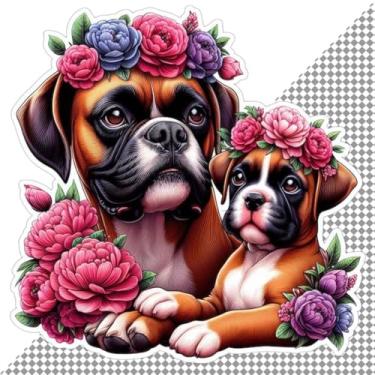 Imagem de Adesivos de Animais Kawaii para Quarto de Criança Decorativos para Parede Cadernos e Notebooks 40x40cm