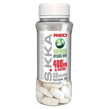 Imagem de Termogênico S.kka 400mg Red 60 tabletes-Unissex