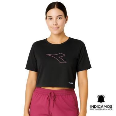 Imagem de Camiseta Cropped Diadora Uno New Running Feminina
