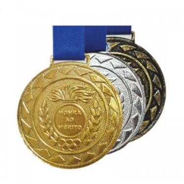 Imagem de Medalha crespar m36 36mm metal scalibu, Ouro
