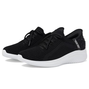 Imagem de Skechers Tênis feminino Hands Free Slip-ins Ultra Flex 3.0-Shining Glitz, Preto=preto, 38