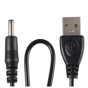 Imagem de CABO USB 2.0 MACHO X DC PLUG CONECTOR 5V 3.5mm