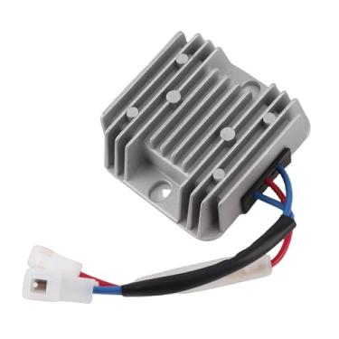 Imagem de Luqeeg Regulador de Tensão Regulador de Motor 12V DC para Gerador KDE3500 5000 6500 6700, Retificador de 2 Plugues para Problemas de Saída ou Carregamento de Bateria