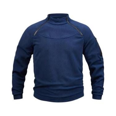 Imagem de Jaqueta Tática Militar Masculina De Moletom Casual Pullover À Prova De