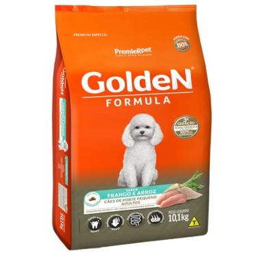 Imagem de Golden - Ração Fórmula Mini Bits para Cães Adultos de Pequeno Porte Sabor Frango e Arroz - 10,1kg Premier Pet para Todas Pequeno Adulto -