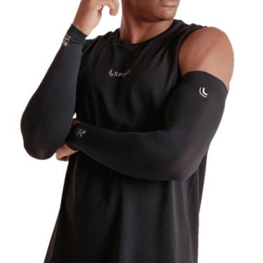 Imagem de Manguito Lupo Proteção UV50+ Unissex Preto, Preto, G