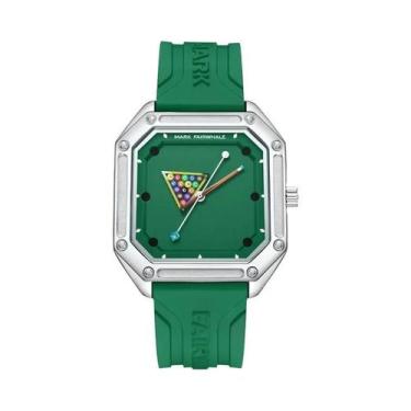 Imagem de Relógio De Quartzo Masculino Com Mostrador Quadrado Luminoso Mark Fair